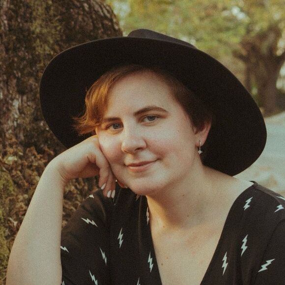 Felt Black Wide Brim Hat Boutique Witchy Aesthetic - Picture 6 of 6